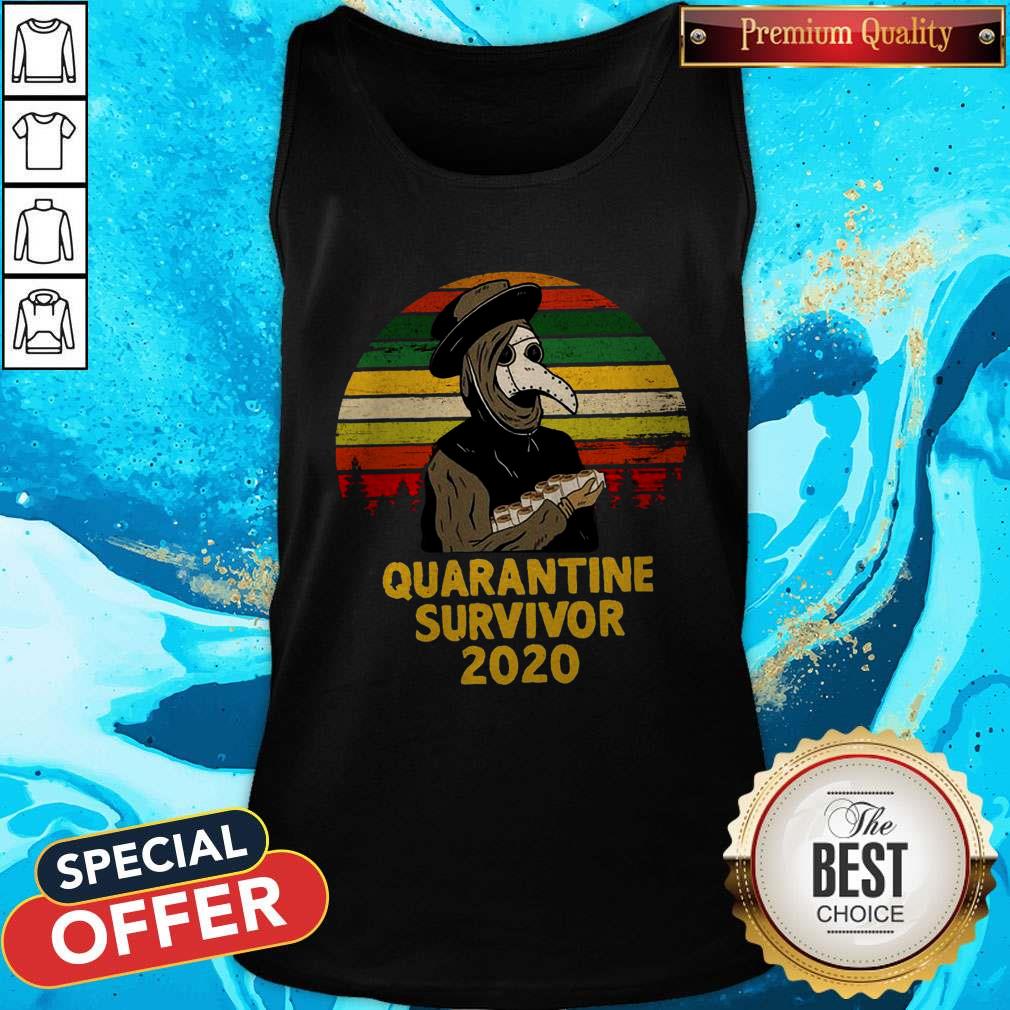 Good Plague Doctor Quarantine Survivor 2020 Shirt - Image 3
