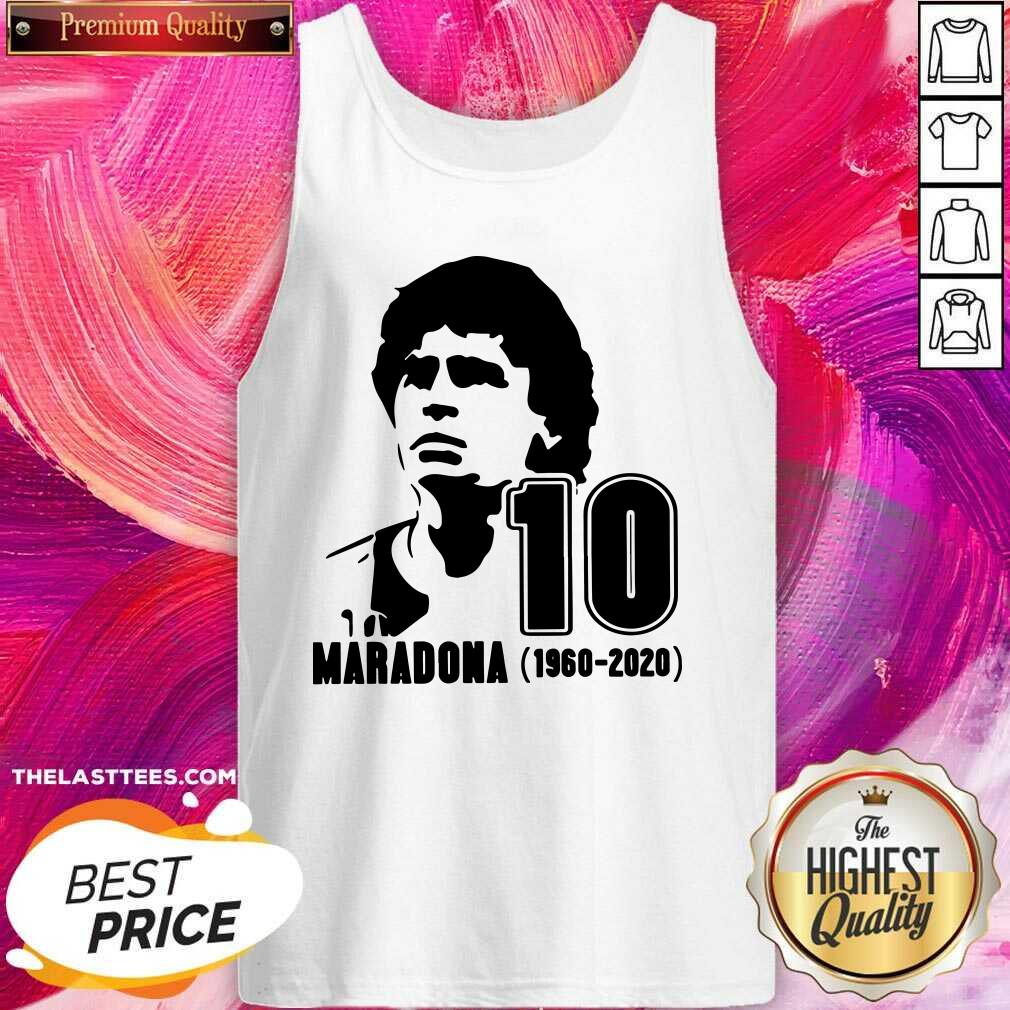 Love Diego Maradona 10 Rest In Peace Maradona 1960 2020 Shirt - Image 3