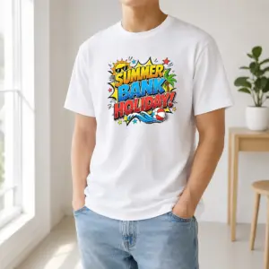 Pretty Pop Art Comic Summer Bank Holiday Beach Ball Wave Shirt