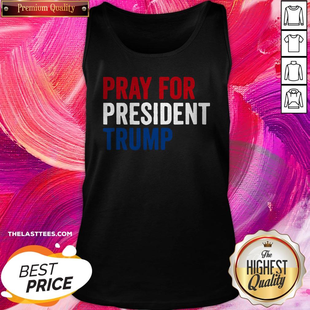 Pro Pray For President Trump Get Well Soon Potus And Flotus 2020 Shirt - Image 3