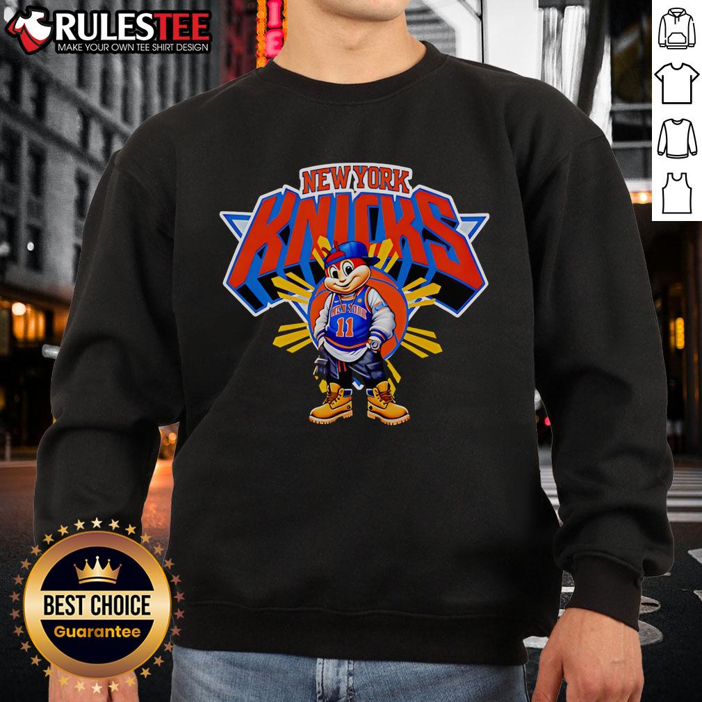 Awesome Jollibee New York Knicks T-Shirt - Image 5