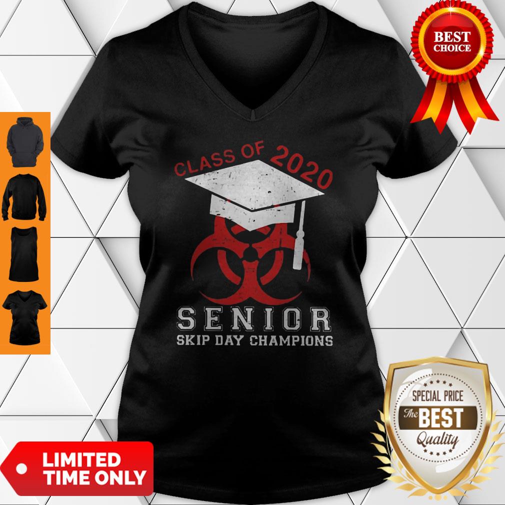 Awesome Class Of 2020 Seniors Skip Day Champs Shirt - Image 2