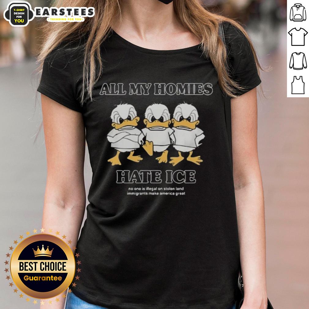 Awesome Larry Nance Jr. All My Homies Hate Ice T-Shirt - Image 3