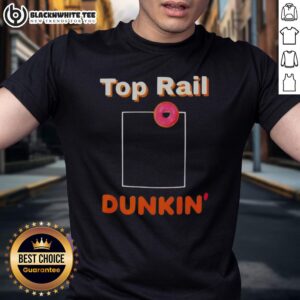 Nice Red Sox Top Rail Dunkin T-Shirt