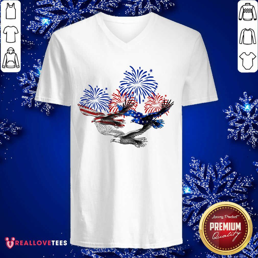 Eagle Heart 4th Of July Shirt - Image 3