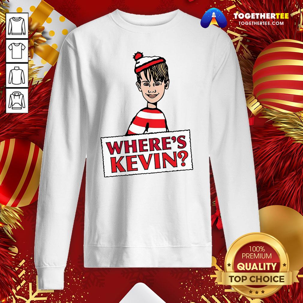 Good Where’s Kevin Merry Christmas Shirt - Image 4