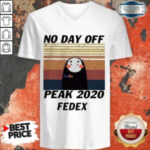 Alternative view of Official Kaonashi No Day Off Peak 2020 Fedex Vintage Shirt