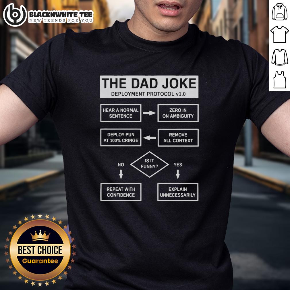 Original The Dad Joke Deployment Protocol T-Shirt