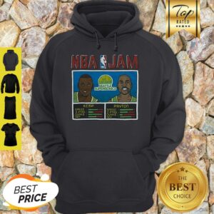 Alternative view of Good NBA Jam Seattle Supersonics Shawn Kemp And Gary Payton Shirt