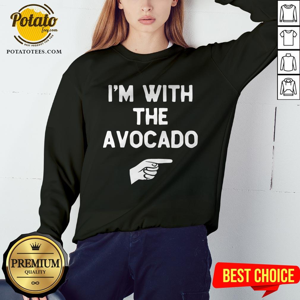 I'm With The Avocado Costume Halloween Matching Shirt - Image 4