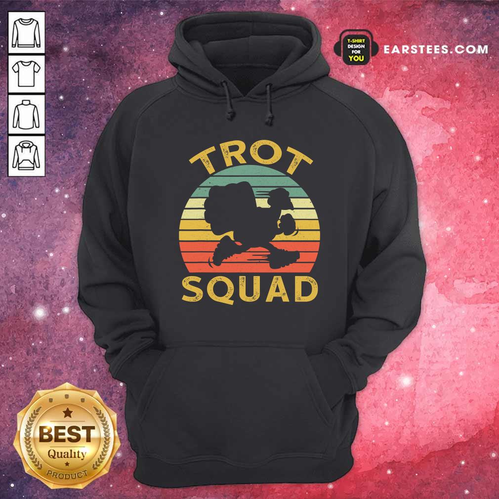 Nice Trot Squad Thanksgiving Turkey Trot Costume Vintage Shirt - Image 2