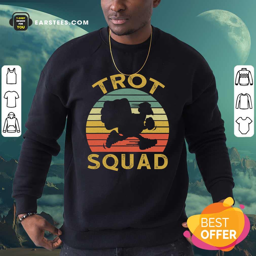 Nice Trot Squad Thanksgiving Turkey Trot Costume Vintage Shirt - Image 5