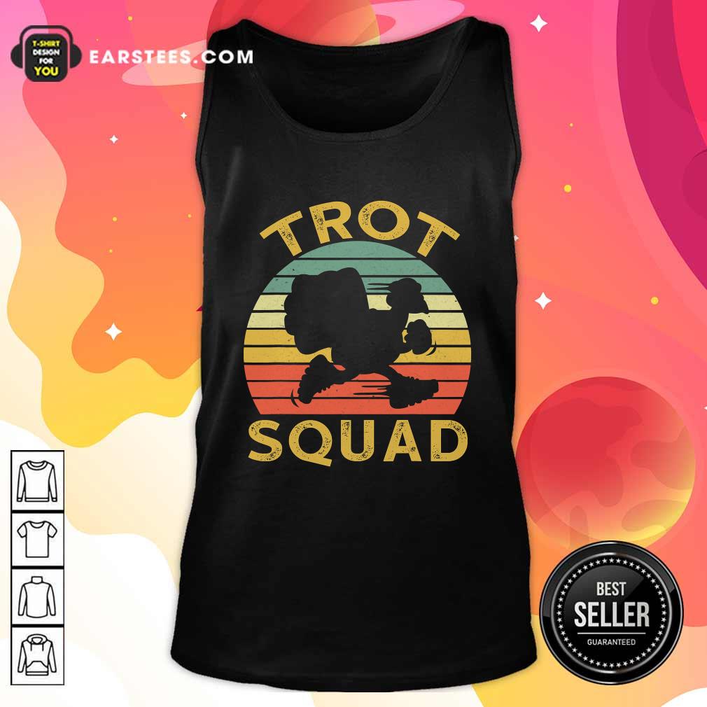 Nice Trot Squad Thanksgiving Turkey Trot Costume Vintage Shirt - Image 4