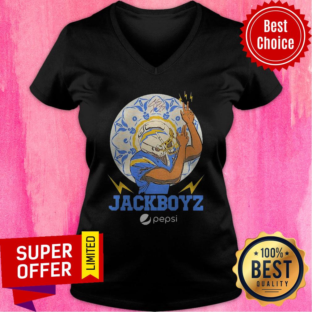 Top LA Chargers Jackboyz Shirt - Image 4