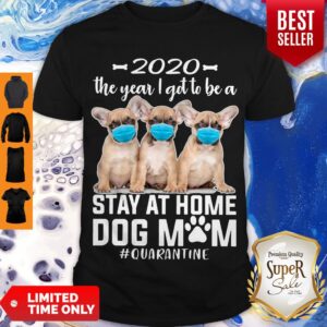 Top 2020 The Year I Got To Be A Stay At Home Chihuahua Dog Mom Quarantine Shirt