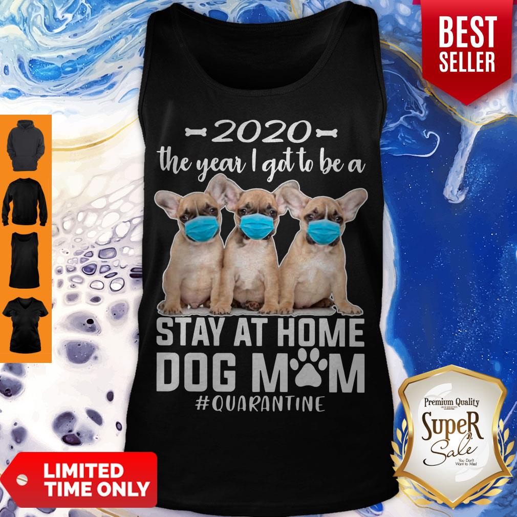 Top 2020 The Year I Got To Be A Stay At Home Chihuahua Dog Mom Quarantine Shirt - Image 4