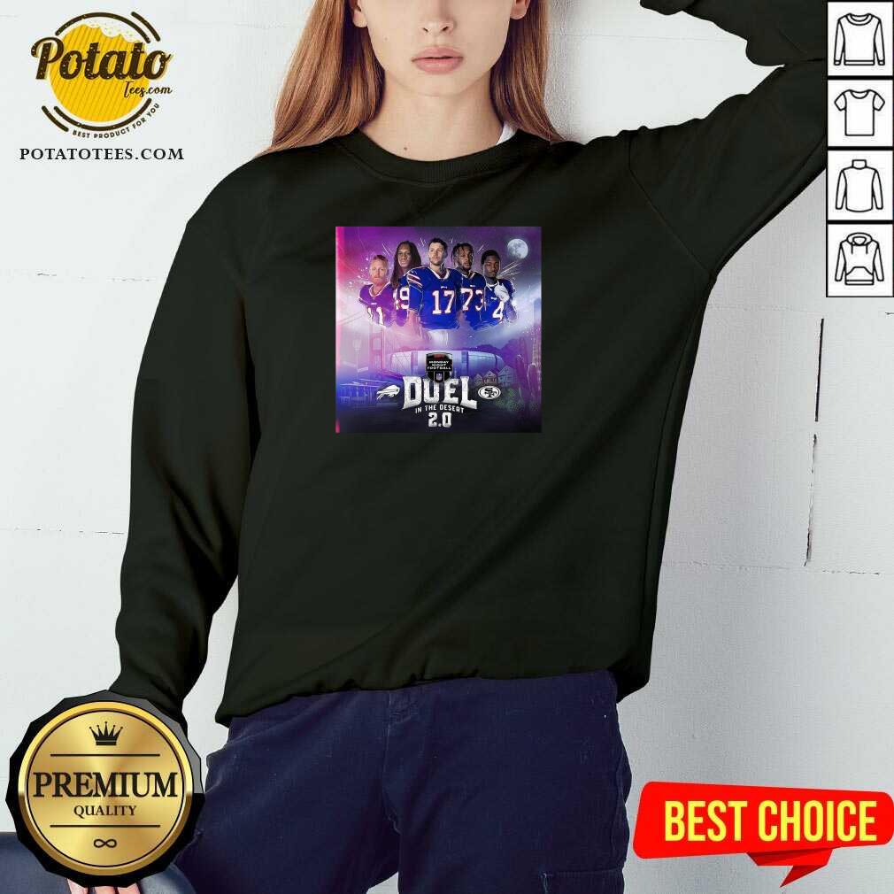 Top Buffalo Bills Monday Night Football Duel In The Desert 2.0 Shirt - Image 4