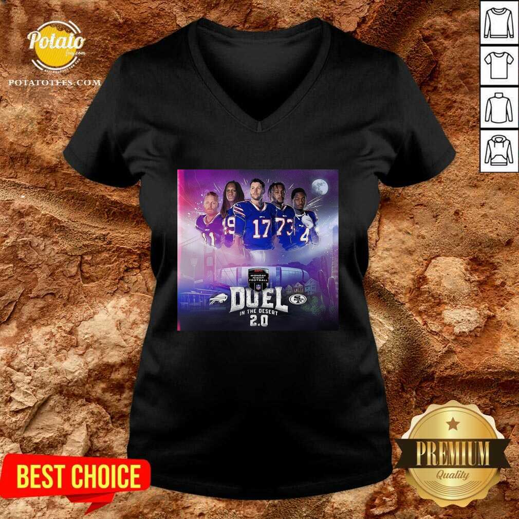 Top Buffalo Bills Monday Night Football Duel In The Desert 2.0 Shirt - Image 2