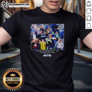 Good Seattle Seahawks Sam Darnold NFL Flash Features Week 21 T-Shirt