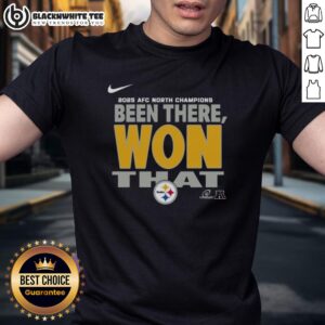 Original Pittsburgh Steelers 2025 AFC North Champions T-Shirt