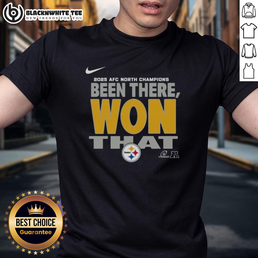 Original Pittsburgh Steelers 2025 AFC North Champions T-Shirt