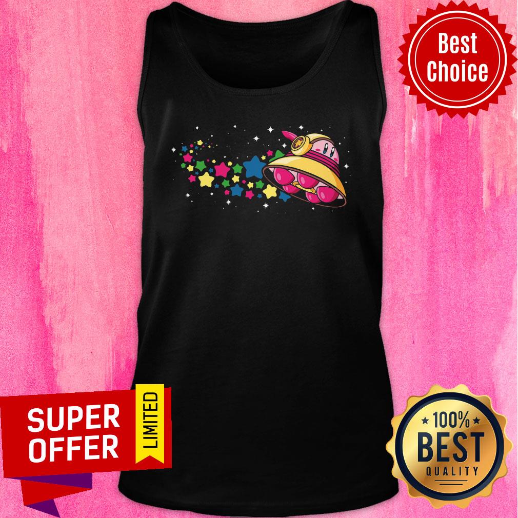 Funny Kirby Dream Land Starship Shirt - Image 3