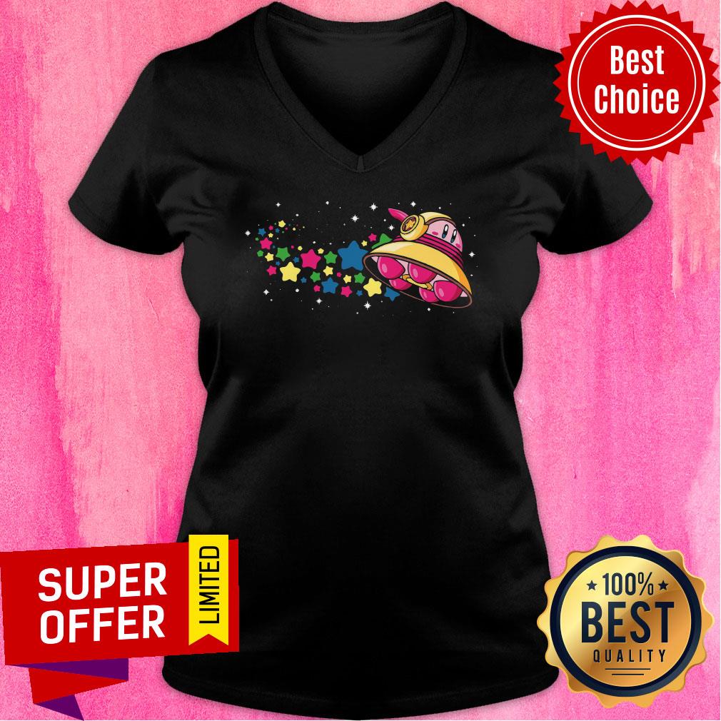 Funny Kirby Dream Land Starship Shirt - Image 2