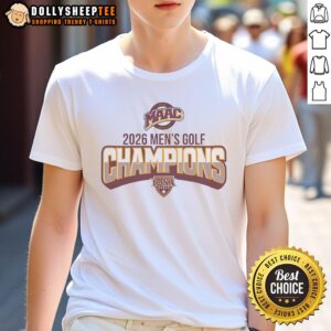Awesome Iona Gaels Maac Men's Golf Champions 2026 Logo T-Shirt