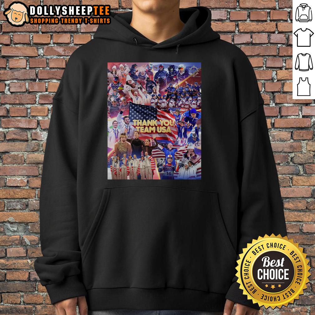 Official Thank You Team USA T-Shirt - Image 2