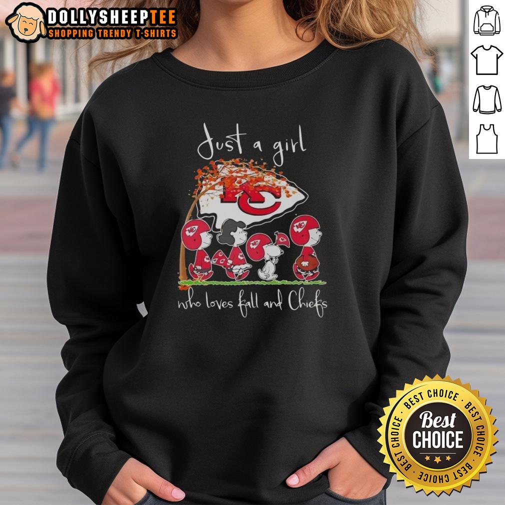 Nice Snoopy And Friend Kansas City Chiefs Football Who Lover Fall And Chiefs T-Shirt - Image 5