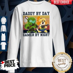 Alternative view of Doomguy And Isabelle Daddy By Day Gamer By Night Vintage Shirt