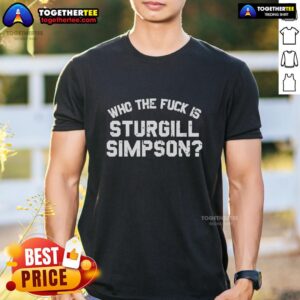 Official Who The Fuck Is Sturgill Simpson Vintage T-Shirt