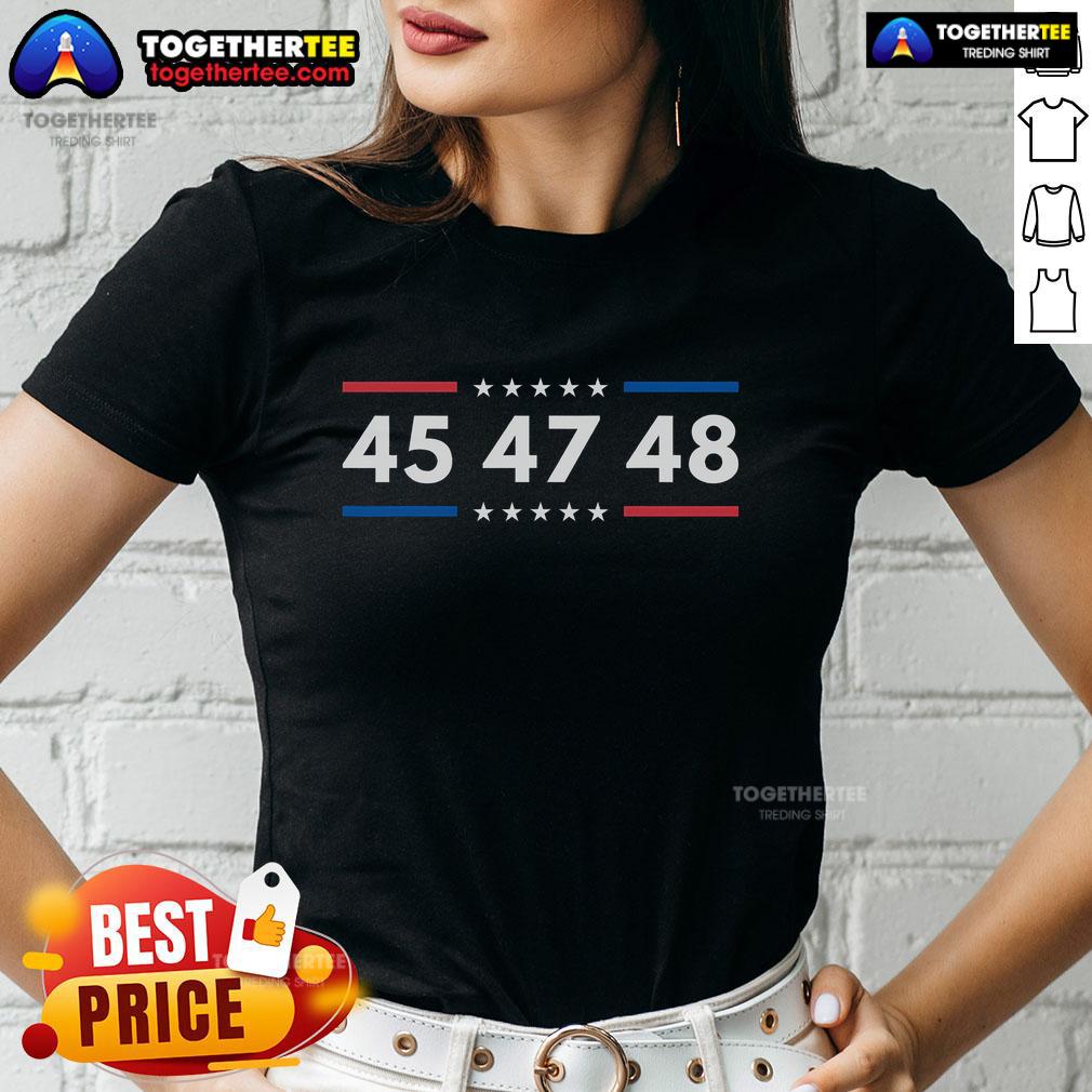 Top 47-48 Number 47 Jersey 45th Anniversary 4th Of July 1776 T-Shirt - Image 3