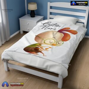 Alternative view of Official Disney Chicken Little Meditative Pose Blanket Fleece Customized Blanket