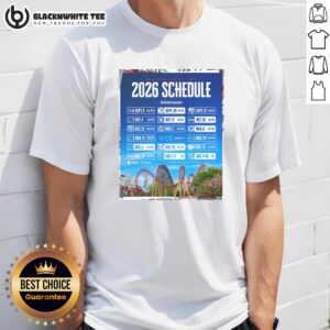 Top New England Patriots NFL 2026 Schedule All Kickoffs Poster T-Shirt