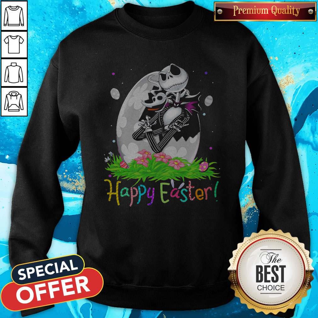 Jack Skellington Easter Egg Happy Easter Perfect Top Shirt - Image 2