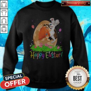 Alternative view of Lady And The Tramp Easter Egg Happy Easter Nice Shirt