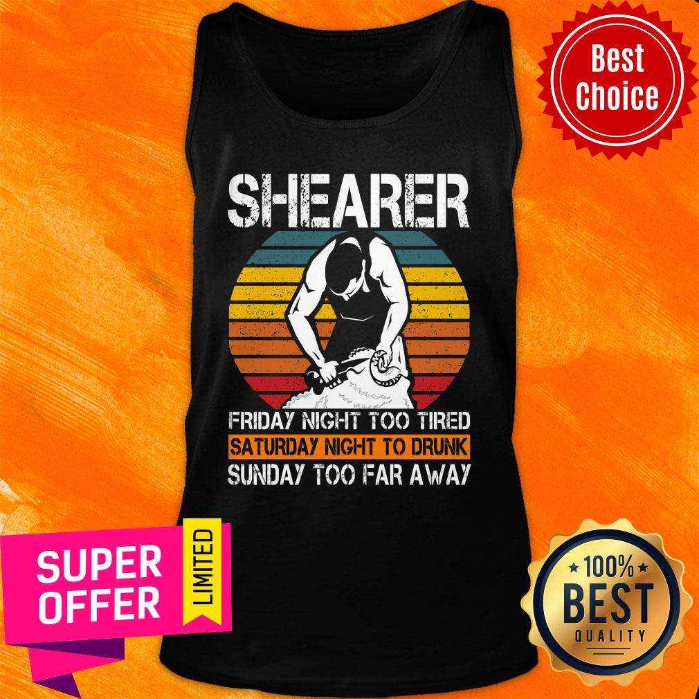 Shearer Friday Night Too Tired Saturday Night Shirt - Image 3