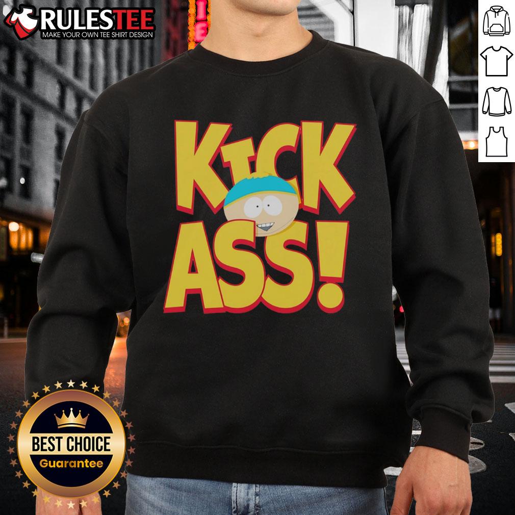 Funny South Park Cartman Kick Ass T-Shirt - Image 5