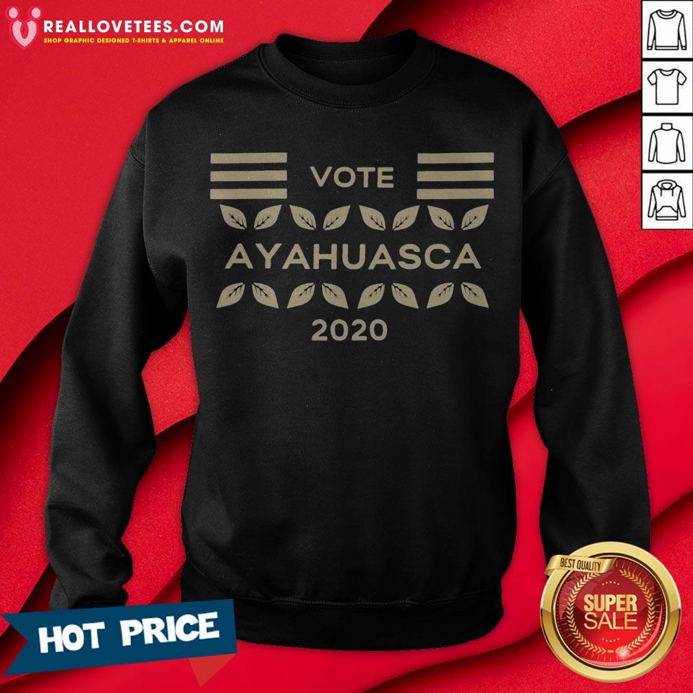 Awesome Vote Ayahuasca 2020 Shirt - Image 3