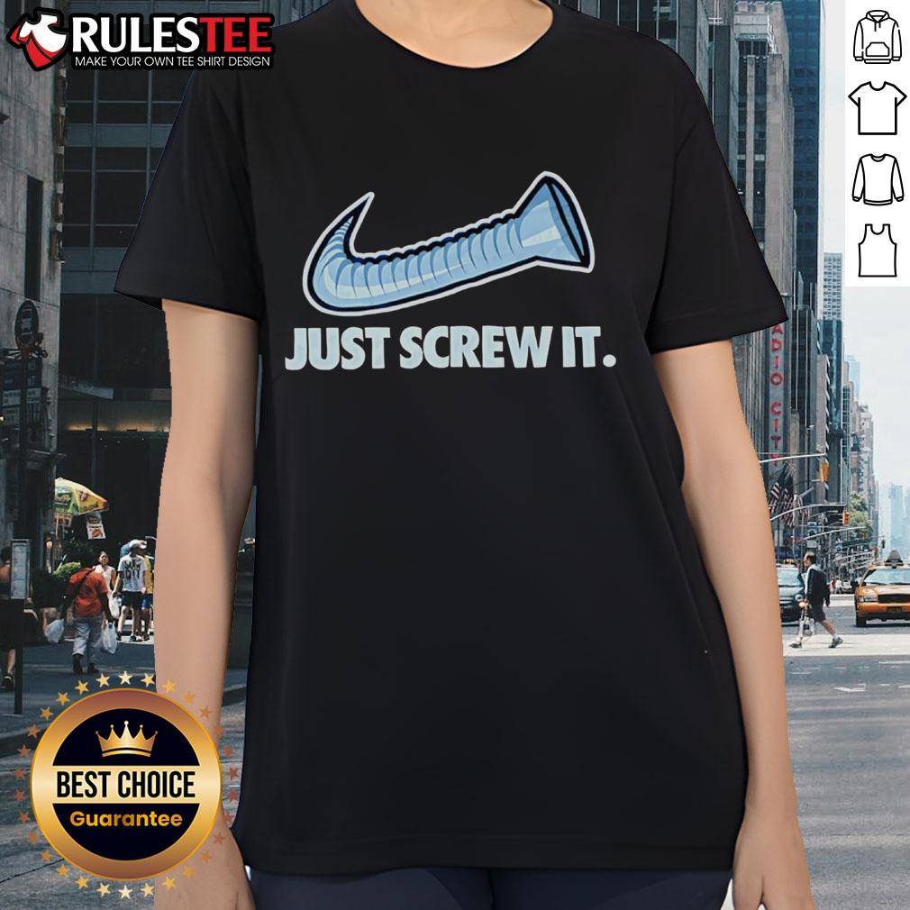 Funny DJ Screw Just Screw It T-Shirt - Image 3
