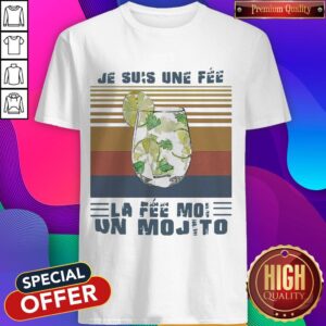 Je Suis Une Fee La Fee Moi Un Mojito Vintage Shirt