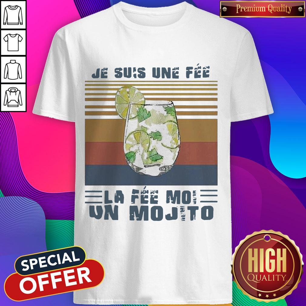 Je Suis Une Fee La Fee Moi Un Mojito Vintage Shirt