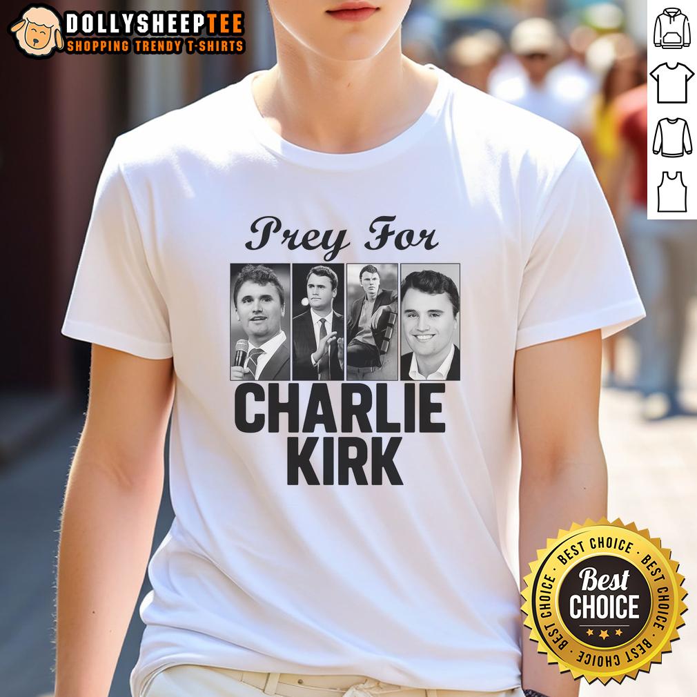 Original Pray For Charlie Kirk Tribute Support T-Shirt
