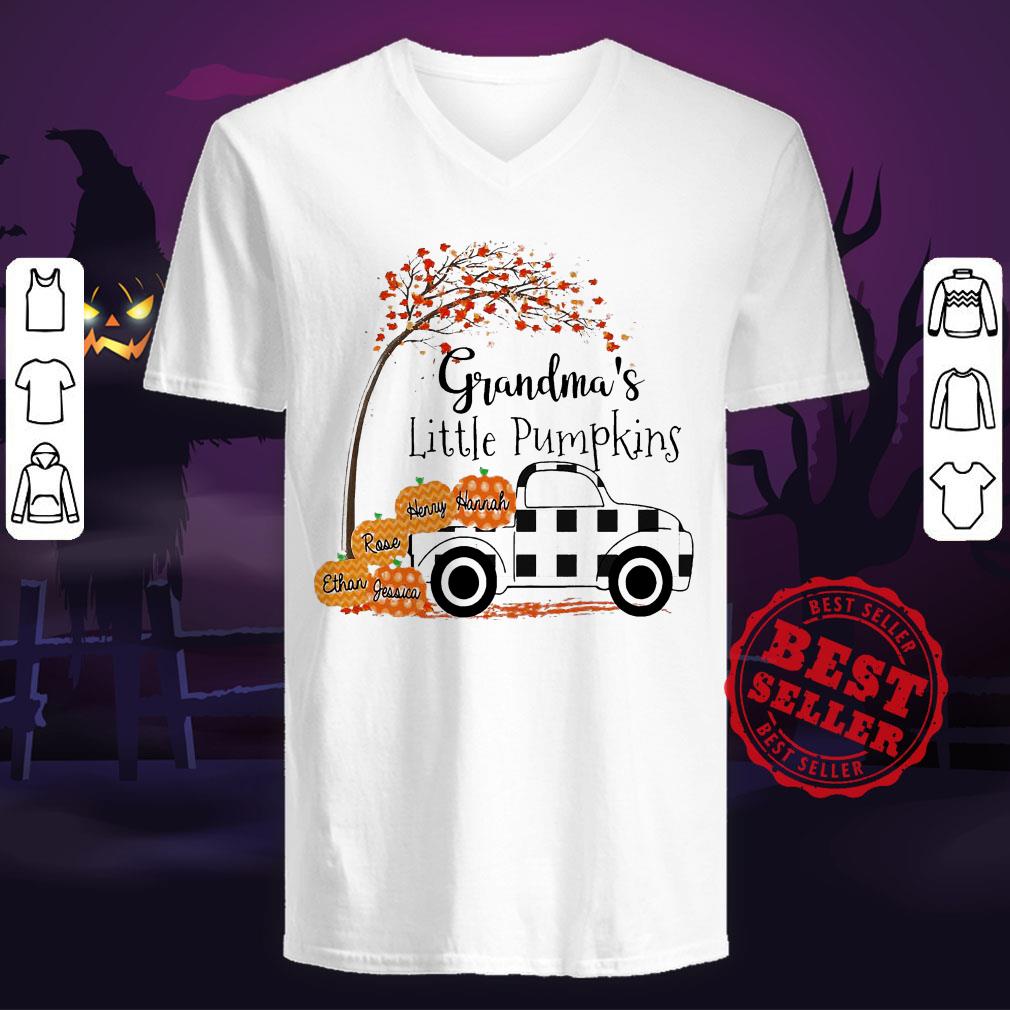 Official Grandma’s Little Pumpkins Shirt - Image 4