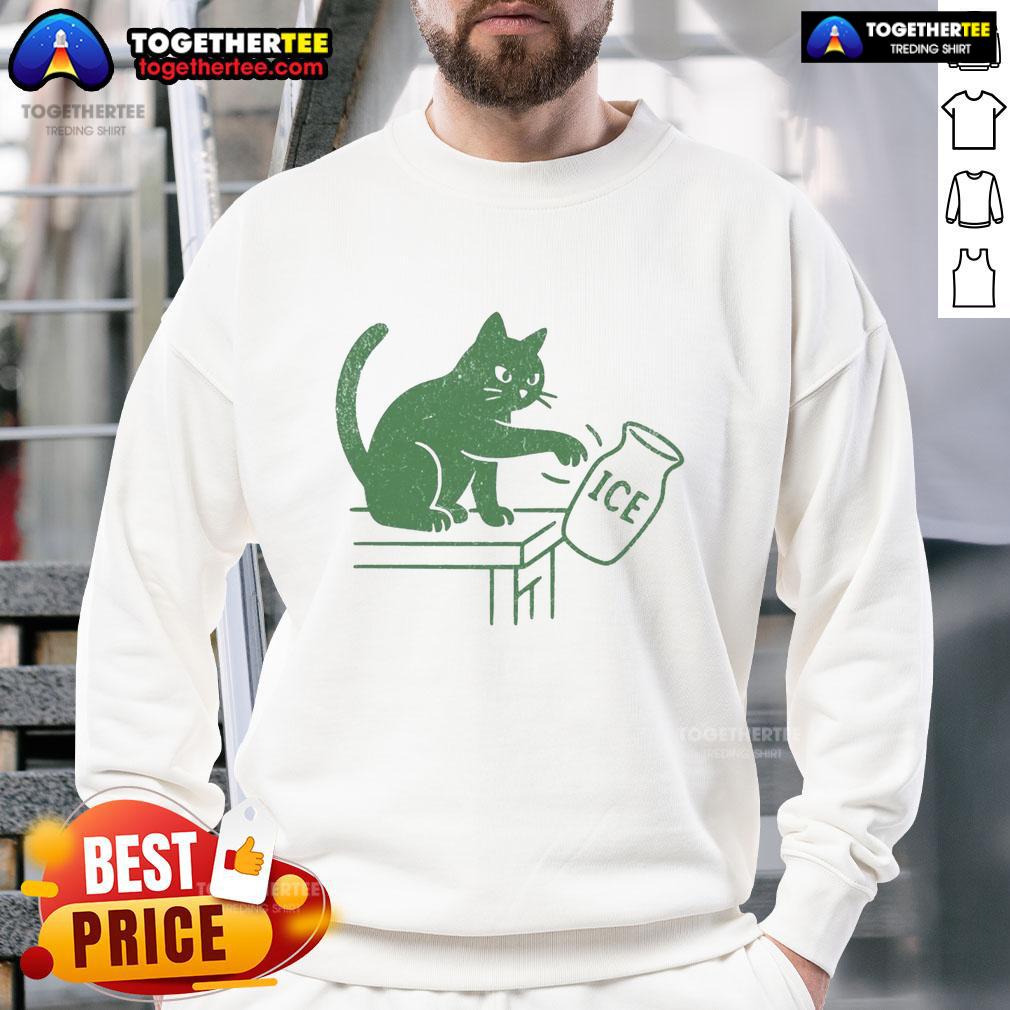 Hot Abolish ICE Funny Cat Political T-Shirt - Image 5