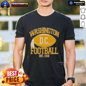 Original Washington DC Football Est 1932 Logo Football Fan T-Shirt