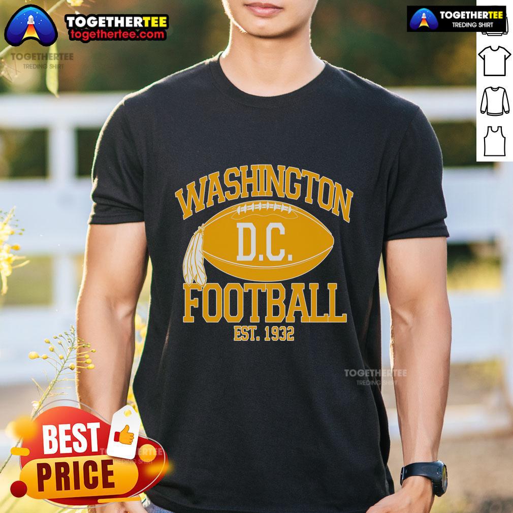 Original Washington DC Football Est 1932 Logo Football Fan T-Shirt