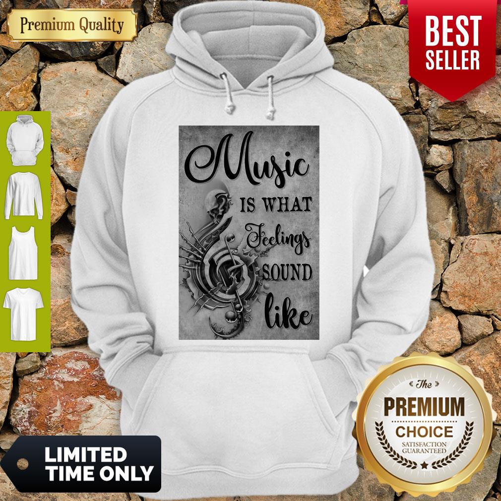 Awesome Music Is What Feeling Sound Like Vertical Poster Shirt - Image 2