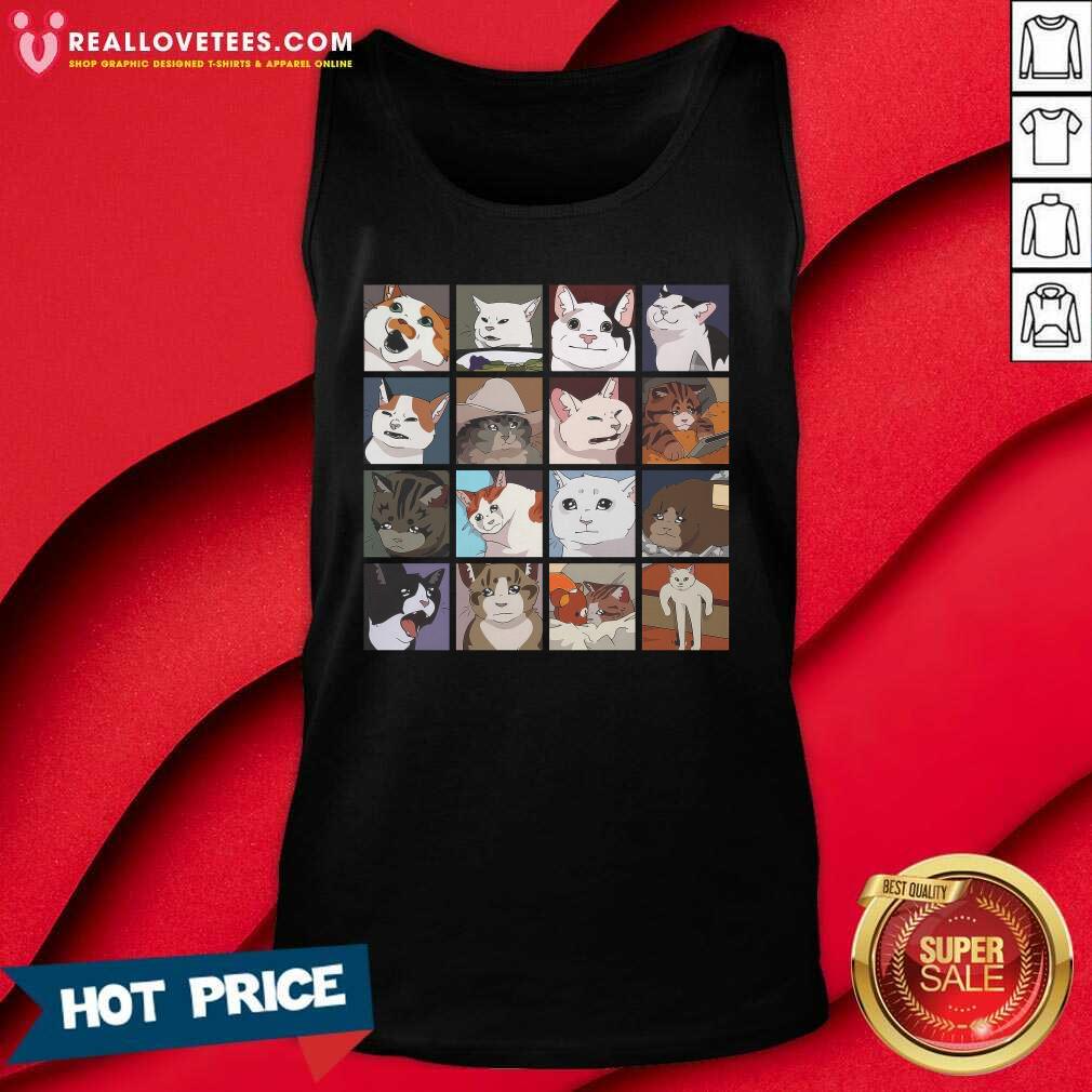 Cat Meme Drawing T-shirt - Image 3